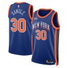 Maillot Basket Homme New York Knicks Julius Randle 2023-24 Nike City Edition Bleu Swingman Maillot Basket Homme New York Knicks Julius Randle 2023-24 Nike City Edition Bleu Swingman